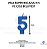VELA SUPER BIG AZUL N 5 PC C/10 BELLYFEST - Imagem 1