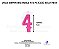 VELA SUPER BIG ROSA N 4 PC C/10 BELLYFEST - Imagem 1
