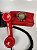 Telefone De Disco Antigo Tijolinho GTE Vermelho - Imagem 1