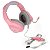 Fone De Ouvido Headset Gamer Chroma Usb 7.1 Rgb Rosa - Imagem 3