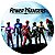 Painel Festa Redondo 3d Power Rangers Sublimação 1,50M - Imagem 1