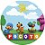 Painel Festa Redondo 3d Pocoyo Sublimado 1,50M - Imagem 1