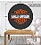 Painel Festa Redondo 3d Harley Davidson Sublimado 1,50M - Imagem 3