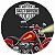 Painel Festa Redondo 3D Harley Davidson Sublimado Estampa Digital 1,50M - Imagem 1