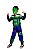 Fantasia Hulk Com Enchimento E Mascara Infantil - Imagem 1