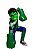Fantasia Hulk Com Enchimento, Mascara Infantil E Luvas - Imagem 6