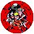 Painel Festa Redondo Naruto 3d Estampa Digital 1,80M - Imagem 1