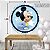Painel Festa Redondo Mickey Baby 3d Estampa Digital 1,80M - Imagem 3