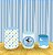 Capa Para Trio De Mesas Cilindro Mickey Baby Kit 3 Capas - Imagem 1
