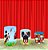 Capa Para Trio De Mesas Cilindro Mickey Kit 3 Capas - Imagem 1