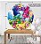 Painel Festa Redondo 3d Trolls estampa Digital 1,50M - Imagem 2