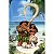 Painel Festa Retangular P/ Casado 1,5x2,2m Moana 2 - Imagem 1