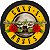 Painel Festa Redondo Guns N' Roses 1, 3d Sublimado 1,50 Dia - Imagem 1