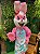 Fantasia De Coelho Da Pascoa Com Avental Mascote Pascoa Mod3 - Imagem 3