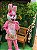 Fantasia De Coelho Da Pascoa Com Avental Mascote Pascoa Mod4 - Imagem 2