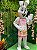 Fantasia De Coelho Da Pascoa Com Avental Mascote Pascoa Mod5 - Imagem 3