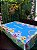 Toalha De Mesa Para Pascoa, Toalha De Mesa 4 Lugares Azul - Imagem 2