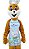 Fantasia De Coelho Da Pascoa Com Avental Mascote Pascoa Mod9 - Imagem 5