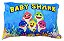 Manta E Fronha Baby Shark Azul, Cobertor Fleece Solteiro Macio , 2pçs - Imagem 5