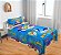 Manta E Fronha Baby Shark Azul, Cobertor Fleece Solteiro Macio , 2pçs - Imagem 1