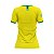 Camiseta Feminina Copa Do Mundo, Babylook Amarela Seleção Mod Torcedor - Imagem 2