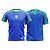 Camiseta Masculina Copa Do Mundo, Camiseta  Azul  Mod Torcedor Seleção - Imagem 1