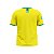 Camiseta Masculina Copa Do Mundo, Camiseta Amarela Mod Torcedor Seleção - Imagem 2