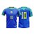 Camiseta Masculina Copa Do Mundo, Camiseta  Azul  Mod Jogador Seleção - Imagem 1