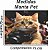 Manta, Cobertor Fleece Estampado Para Pet, Gato Mod 2 - Imagem 5