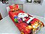 Jogo De Lençol Decorativo E Fronha Solteiro Natal, 2 Peças - Imagem 5