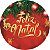 Painel Festa Redondo Decoração Natal, Festa Natalina, 1,50 Mod 2 - Imagem 1
