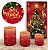Trio Capa de Cilindro Vest Fácil Natal mod 2 Kit Painel Casado - Imagem 1