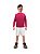 Camisa Longa Infantil Moda Praia Uv 50 Térmica Verão Pink - Imagem 1