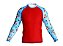 Camisa Longa Infantil Moda Praia Uv 50 Térmica Estampada Mod 2 - Imagem 1