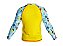 Camisa Longa Infantil Moda Praia Uv 50 Térmica Estampada Mod 4 - Imagem 3
