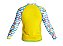 Camisa Longa Infantil Moda Praia Uv 50 Térmica Estampada Mod 7 - Imagem 3