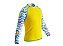 Camisa Longa Infantil Moda Praia Uv 50 Térmica Estampada Mod 7 - Imagem 2