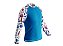 Camisa Longa Infantil Moda Praia Uv 50 Térmica Estampada Mod 9 - Imagem 2