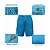 Bermuda Masculina Dryfit Com Bolso Academia Corrida Vermelho - Imagem 3