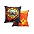 Manta Casal Com Fronha E Almofada Guns N Roses Cobertor Fleece 4pç - Imagem 4
