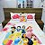 Manta Casal Com Fronha E Almofada Princesas Cobertor Fleece 4pç - Imagem 5