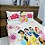 Manta Casal Com Fronha E Almofada Princesas Cobertor Fleece 4pç - Imagem 6