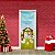 Capa Porta Para Decoração De Natal Festa Tecido 0,87x2,23 Md2 - Imagem 1
