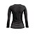 Camiseta Feminina Manga Longa Uv50 Inverno/verão Cinza - Imagem 3
