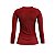 Camiseta Feminina Manga Longa Uv50 Inverno/verão Vinho - Imagem 3