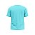 Camisa Dry Fit Masculina Manga Curta Proteção UV 50 Azul Claro - Imagem 3