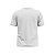 Camisa Dry Fit Masculina Manga Curta Proteção UV 50 Branco - Imagem 3