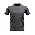 Camisa Dry Fit Masculina Manga Curta Proteção UV 50 Cinza - Imagem 2