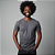 Camisa Dry Fit Masculina Manga Curta Proteção UV 50 Cinza - Imagem 1