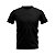 Camisa Dry Fit Masculina Manga Curta Proteção UV 50 Preto - Imagem 2